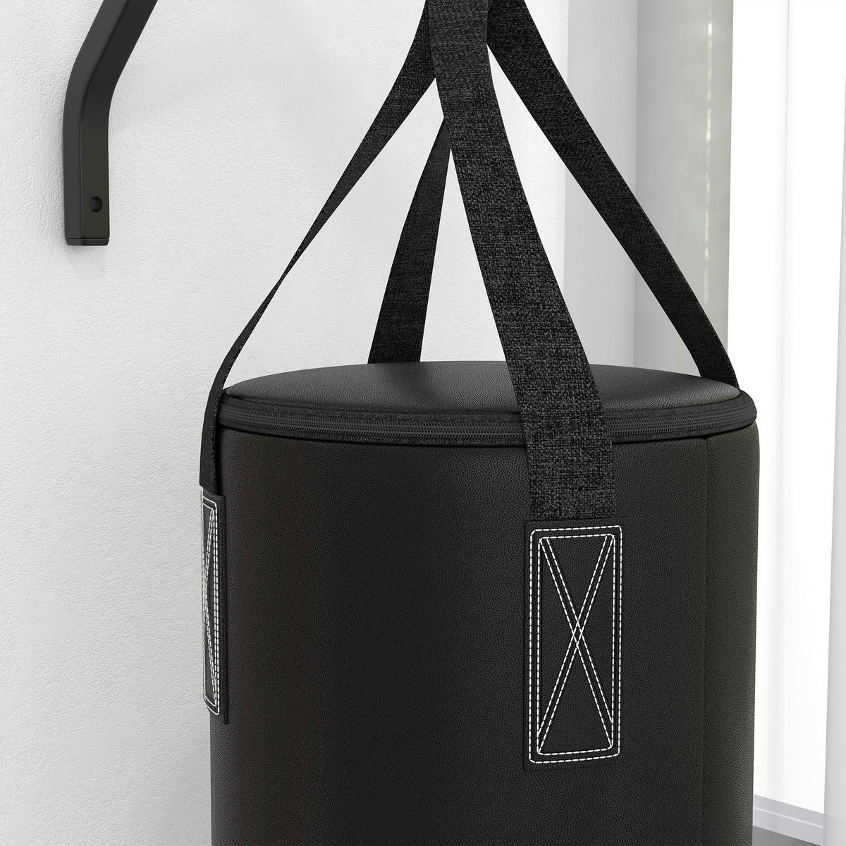 SPORTNOW Aufhängung für Sandsack schwarz Stahl B/H/L: ca. 30x90x30 cm Aufhängung für Sandsack - schwarz (30,00/30,00/90,00cm) - SPORTNOW