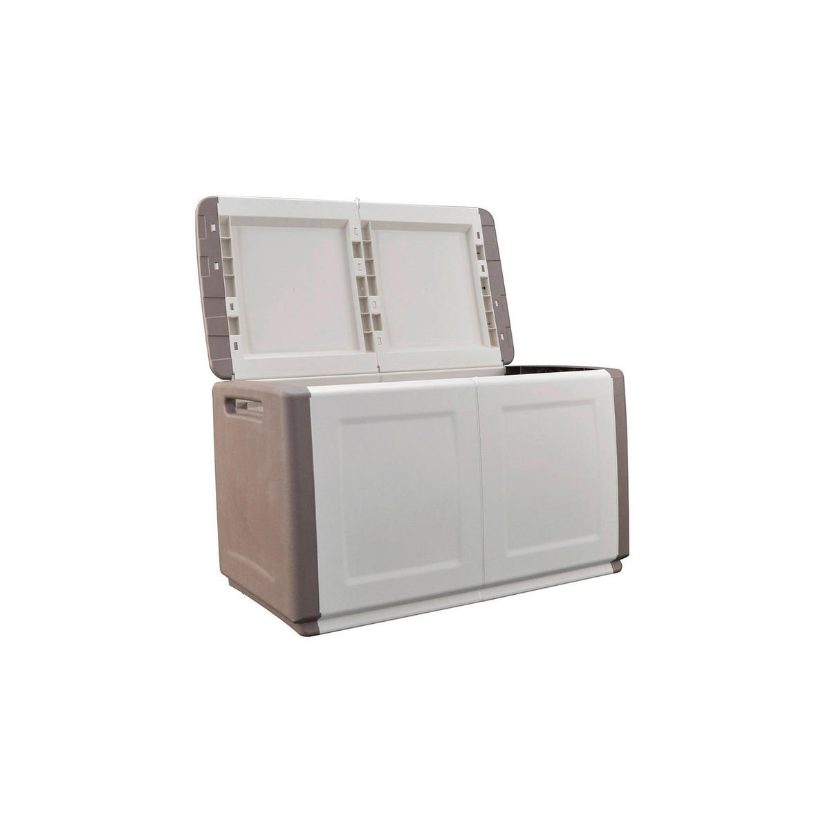 Artplast Multibox Cubo braun B/H/L: ca. 53x57x96 cm Cubo - braun/beige (96,00/53,00/57,00cm) - ArtPlast
