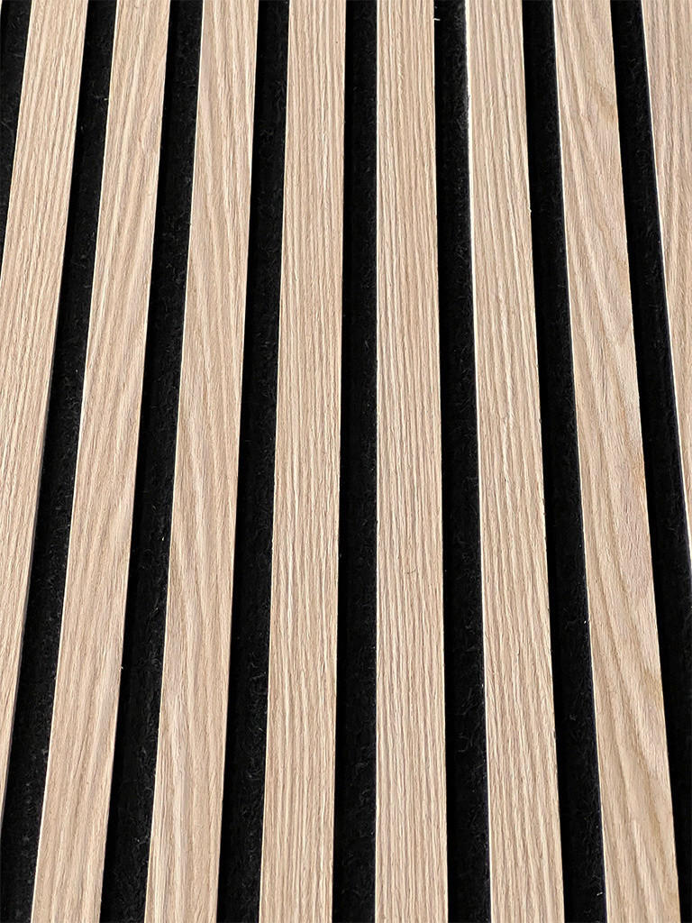 Thumbnail - Wand-und Akustikpaneel Eiche L/B/H: ca. 104x52x1 cm pro Stück