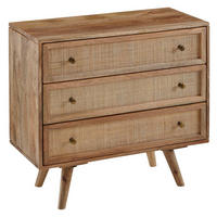 Sideboard natur B/H/T: ca. 80x75x40 cm Sideboard - natur (80,00/75,00/40,00cm) - Wohnling