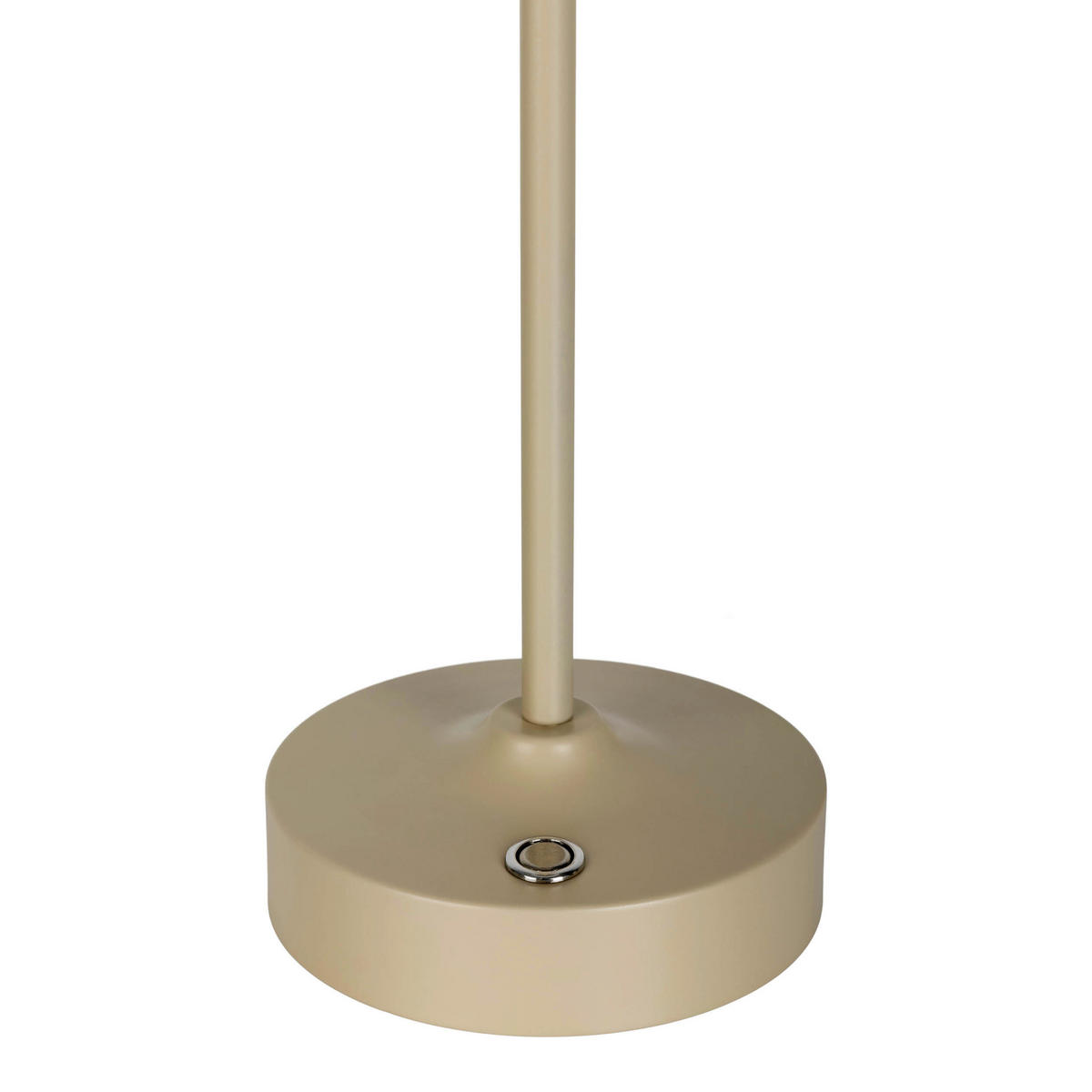 Näve Leuchten LED-Tischleuchte beige Metall Glas B/H/T/D: ca. 10,5x30x10,5x10,5 cm PINA - beige (10,50/30,00/10,50cm) - Näve Leuchten