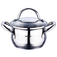 BERGNER Kasserolle GOURMET silber Edelstahl B/H/L: ca. 17,6x11,7x25,3 cm GOURMET - silber (25,30/17,60/11,70cm) - BERGNER
