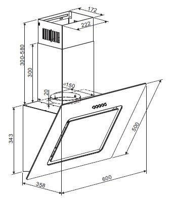 Thumbnail - Respekta Küchenblock Premium grau hochglänzend B/H/T: ca. 345x220,5x60 cm