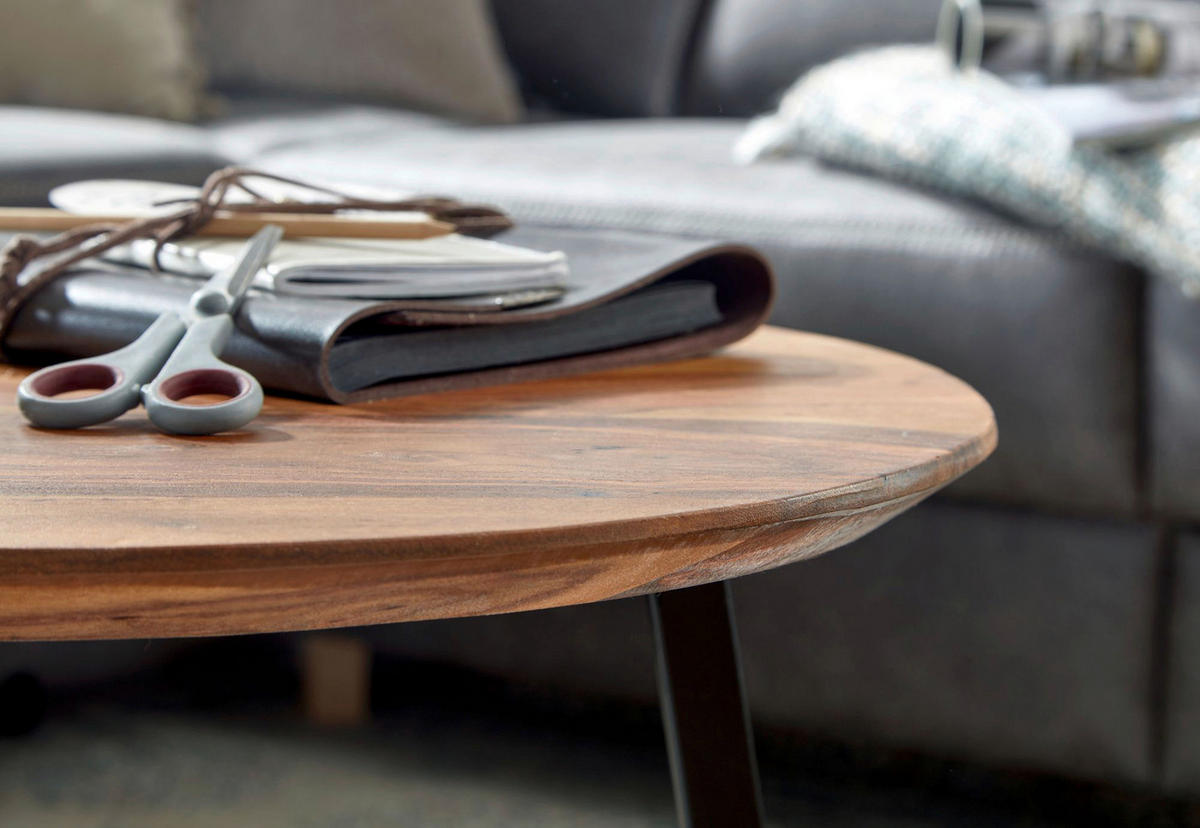 Couchtisch braun B/H/T: ca. 60x45x60 cm Couchtisch - braun (60,00/45,00/60,00cm) - Wohnling
