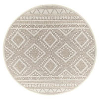 Merinos Teppich Ottowa beige B/L: ca. 120x120 cm Ottowa - beige (120,00/120,00cm) - Merinos