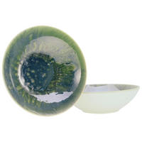 CreaTable Salatschale Yuki multicolor Steinzeug D: ca. 24 cm Yuki - multicolor (24,00cm) - CreaTable