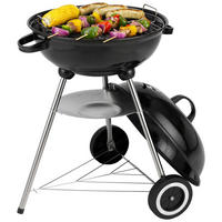 tepro Kugelgrill Stahl B/H/L: ca. 44x72x44 cm Kugelgrill_Key_West - schwarz (44,00/44,00/72,00cm) - tepro