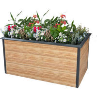 Westmann Hochbeet Primus-Multi L natur Metall B/H/L: ca. 150x77x75 cm Primus-Multi L - natur (75,00/150,00/77,00cm) - Westmann
