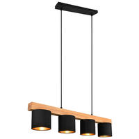 Pendelleuchte Cameron R30654002 Pendelleuchte_Cameron - natur/schwarz (75,00/150,00cm)