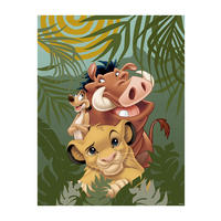 Komar Poster Lion King Carefree Lion King Carefree - Komar
