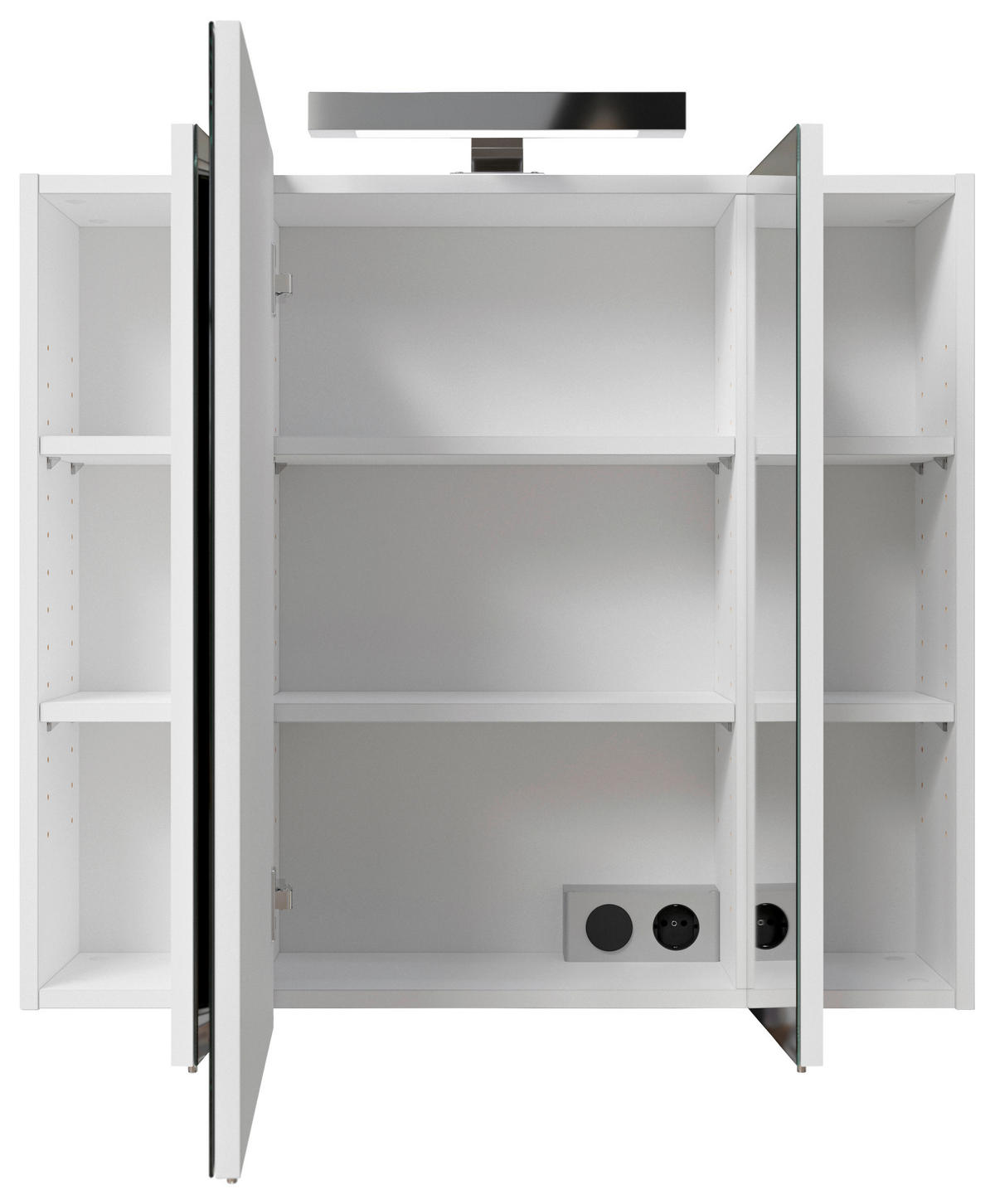 Lichtspiegel Quickset 312 B/H/T: ca. 83x73x20 cm Quickset 312 - (83,00/73,00/20,00cm) - Pelipal