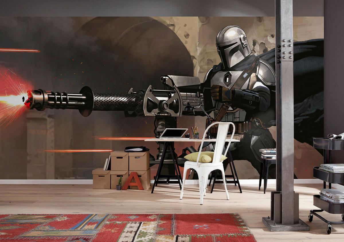 Komar Fototapete Star Wars The Mandalorian Blaster B/H: ca. 500x250 cm ▷  online bei POCO kaufen