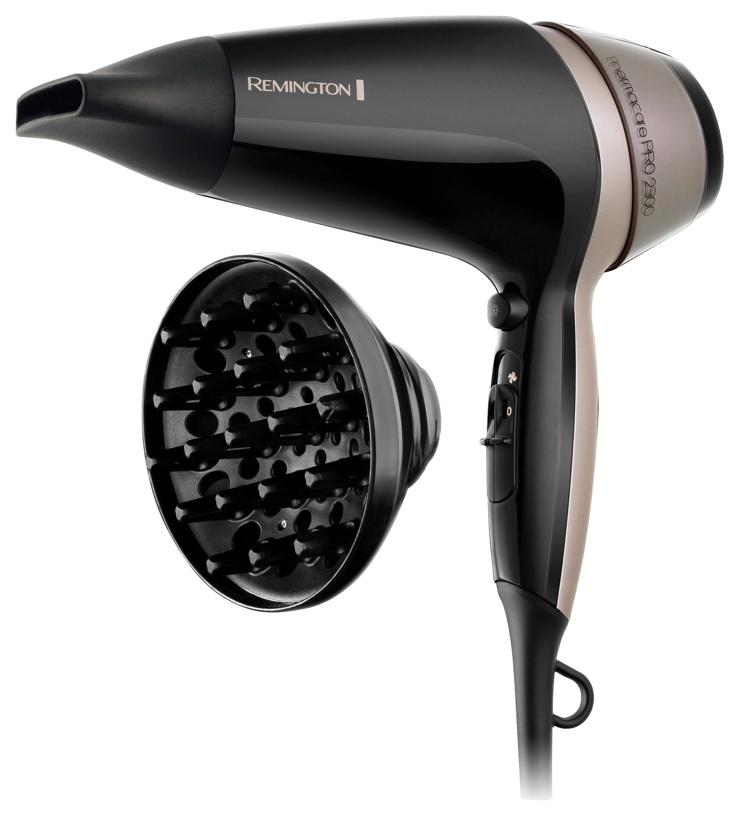 REMINGTON Haartrockner D5715 schwarz bronze Kunststoff B/H/T: ca. 20x29x21 cm Haartrockner_Remington_D5715 - schwarz/bronze (20,00/29,00/21,00cm) - REMINGTON