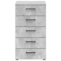 Kommode Multi-Stauraum Typ 14 Beton Optik B/H/T: ca. 45x83x40 cm Multi-Stauraum Typ 14 - Beton (45,00/83,00/40,00cm)
