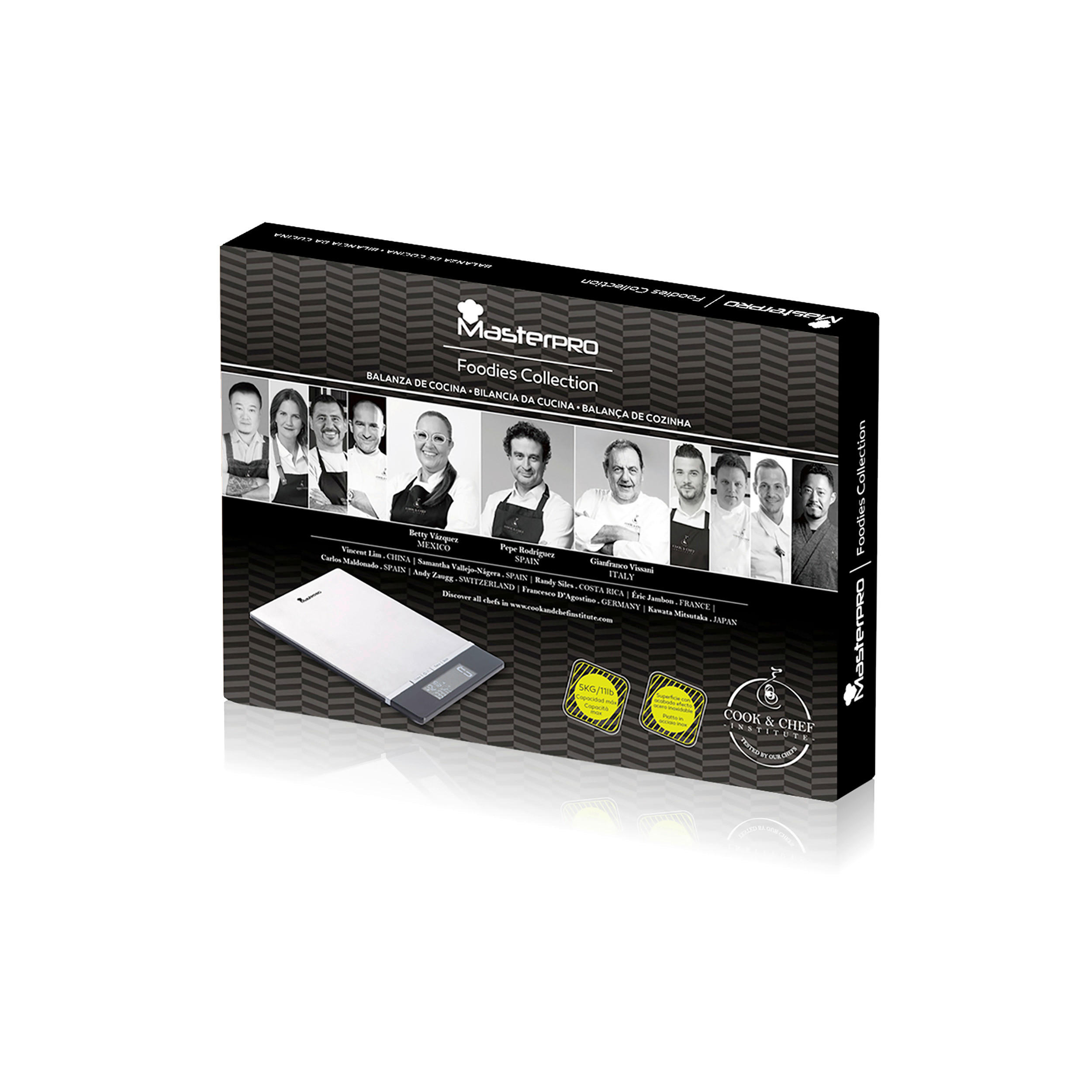 MASTERPRO Küchenwaage Foodies collection silber Kunststoff Foodies collection - silber - MASTERPRO