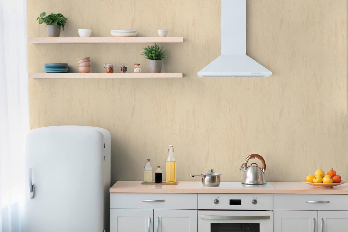 A.S.Création Vliestapete beige gelb B/H/D: ca. 53x1005x8,7 cm Vliestapete - beige/gelb (8,70/1005,00cm) - A.S.Creation