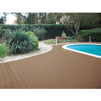 Kovalex WPC-Terrassendielen Komplettset braun B/L: ca. 300x300 cm Kovalex_WPC-Terrassenpaket 300x300 - braun (300,00/300,00cm) - Kovalex