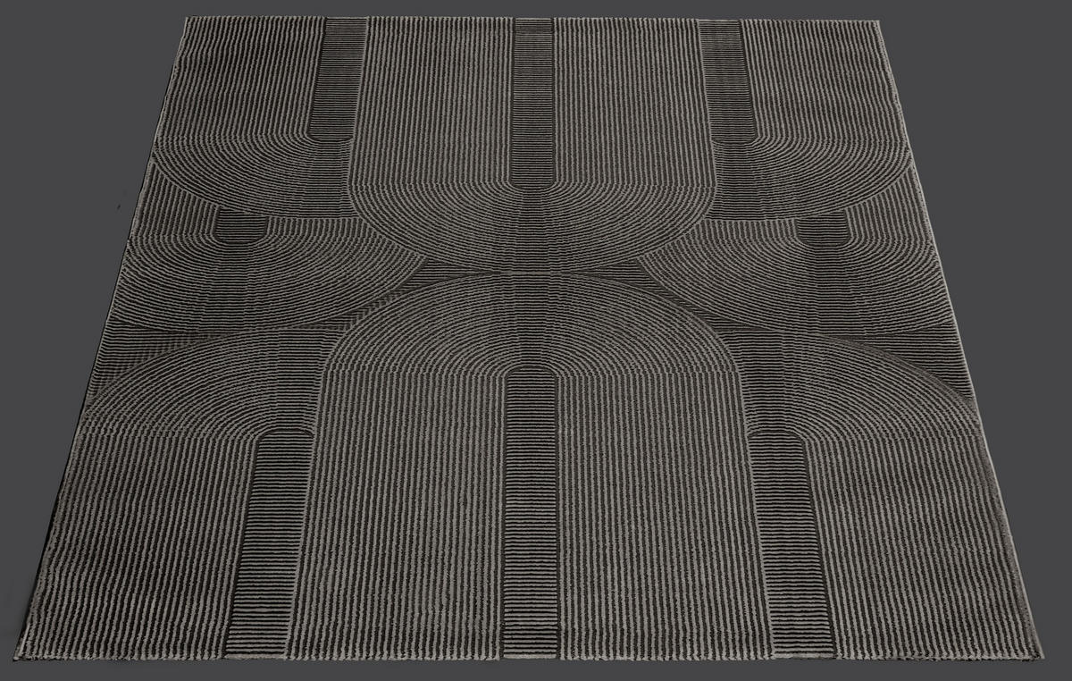 Teppich Sign anthrazit B/L: ca. 160x230 cm Sign - anthrazit (160,00/230,00cm)