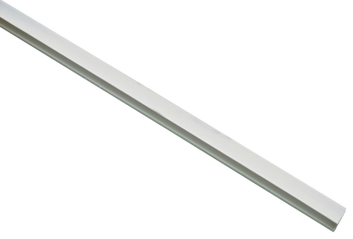 Boviva Seitenschiene für Klebe-/Klemmrollos weiß 2 Packstücke Seitenschiene_für_Rollos_2erPack - weiß (210,00cm) - Boviva