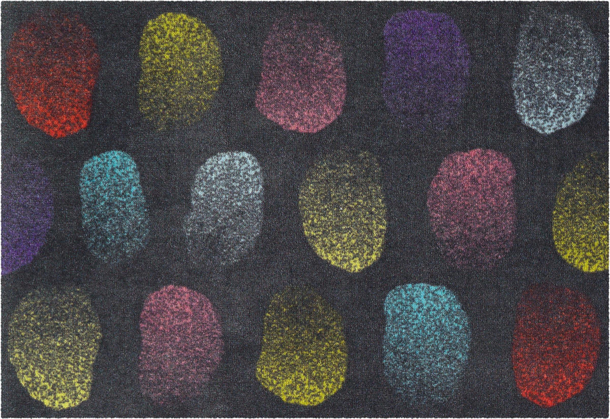 Arte Espina Kurzflorteppich Living Mat 55 mehrfarbig B/L: ca. 64x168 cm Living Mat 55 - mehrfarbig/grau (64,00/168,00cm) - Arte Espina