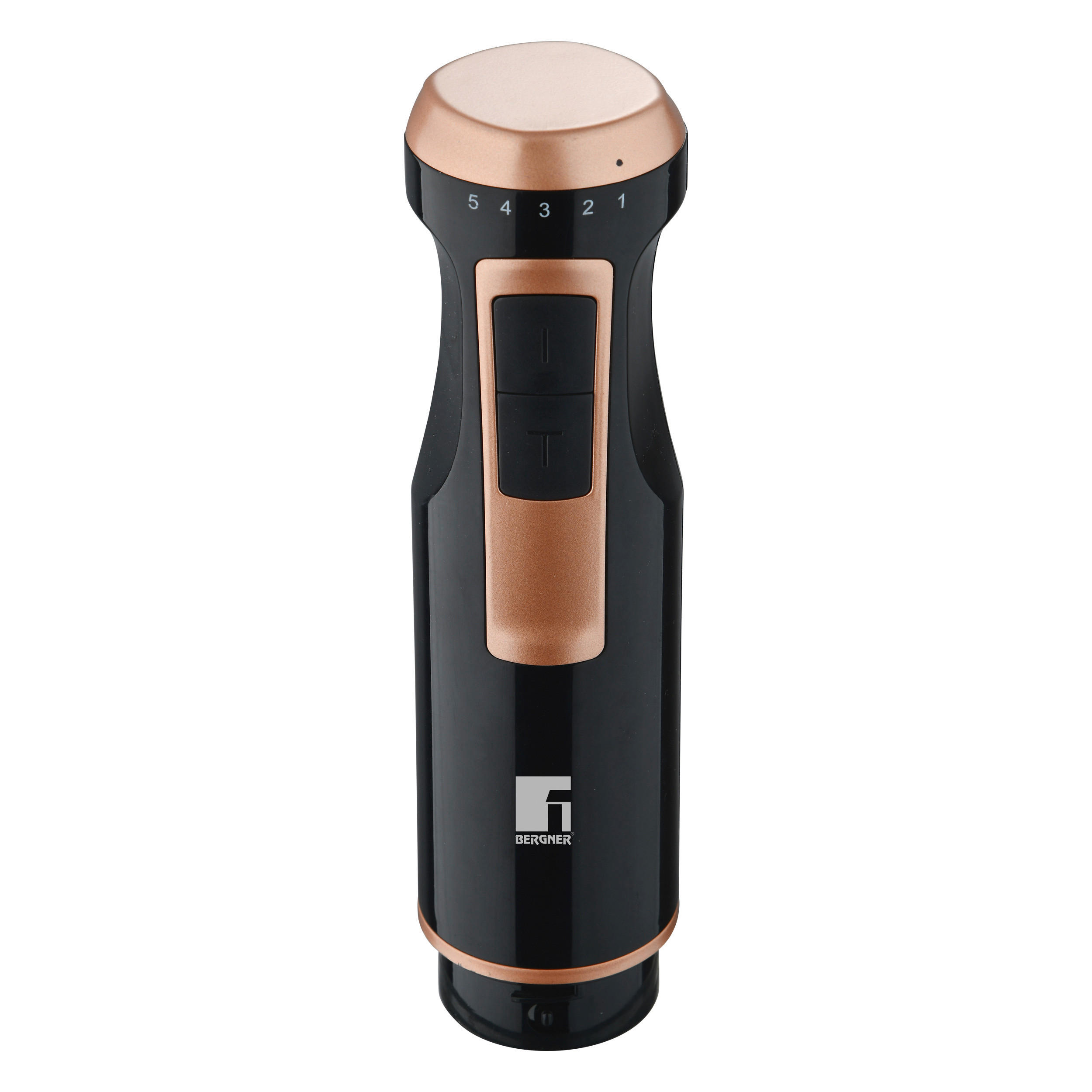 BERGNER Stabmixer schwarz Edelstahl B/H/L: ca. 8x22,5x13 cm COPPER - schwarz (13,00/8,00/22,50cm) - BERGNER