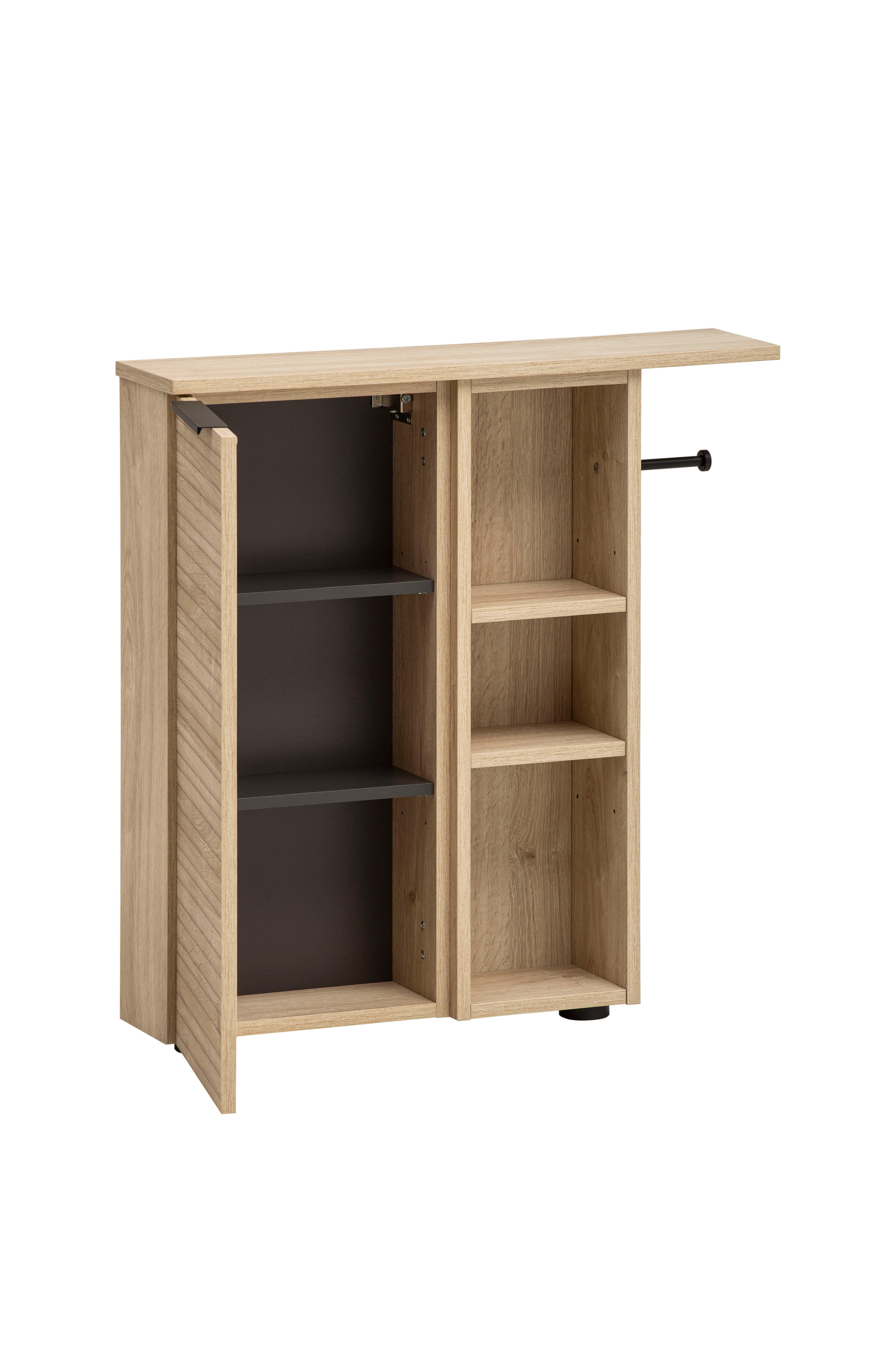 Unterschrank Mads Eiche Nachbildung B/H/T: ca. 70,7x74,3x17 cm Mads - Eiche (70,70/74,30/17,00cm) - Möbelpartner