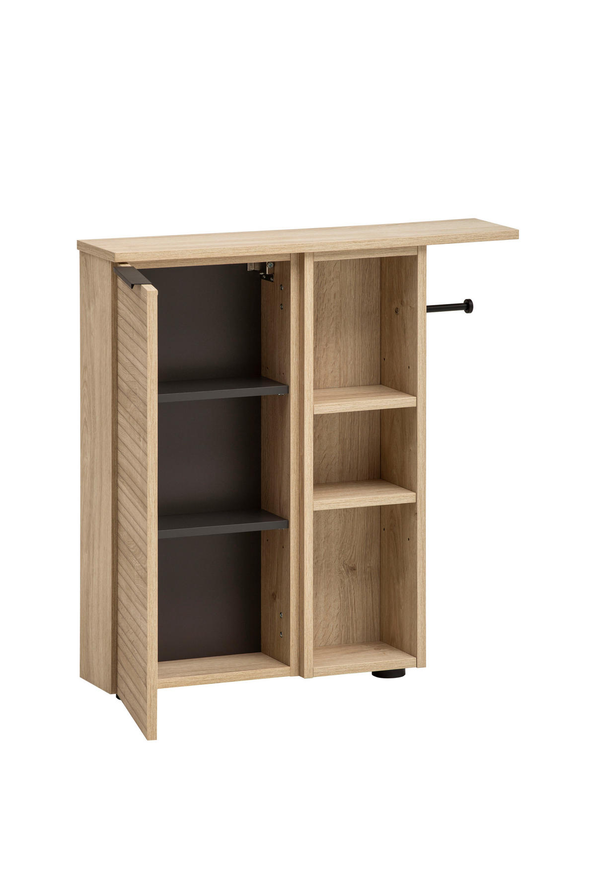 Unterschrank Mads Eiche Nachbildung B/H/T: ca. 70,7x74,3x17 cm Mads - Eiche (70,70/74,30/17,00cm) - Möbelpartner