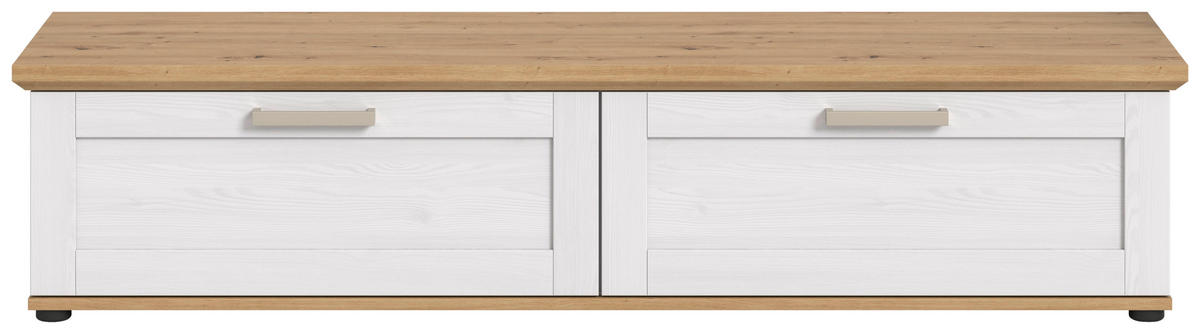 Lowboard VERONA Lärche Nachbildung Eiche Nachbildung B/H/T: ca. 164x37x40 cm VERONA - Eiche/Lärche (164,00/37,00/40,00cm) - xonox.home