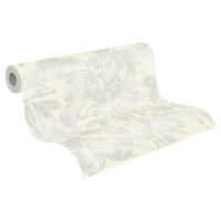 A.S.Creation Vliestapete silber B/H/D: ca. 53x1005x10 cm Vliestapete - silber (10,00/1005,00cm) - A.S.Creation