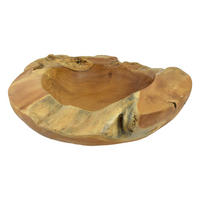 Schale Schale Teakholz - natur (30,00/30,00/6,00cm)