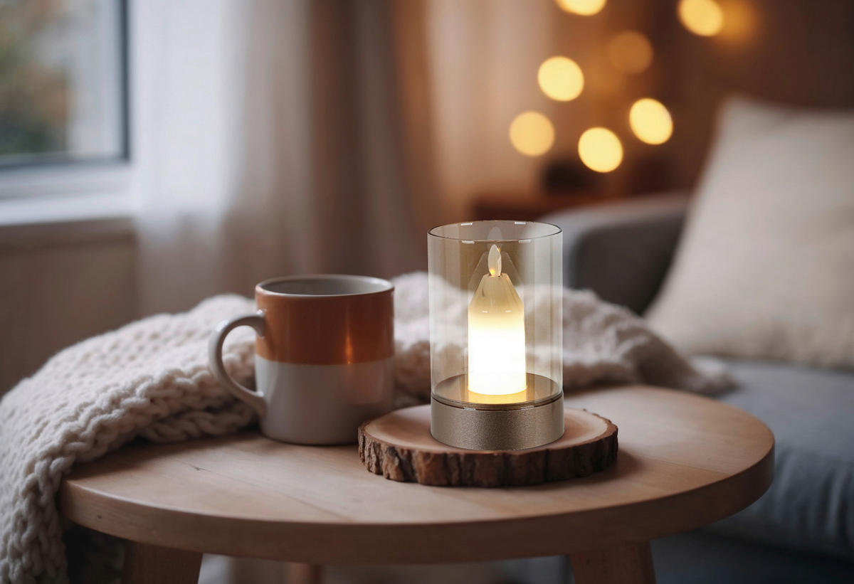 Nolo LED-Dekoleuchte H/D: ca. 13x8,5 cm LED-Dekoleuchte_Candle - (8,50/13,00cm) - Nolo