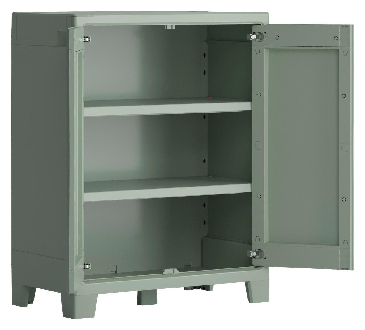 Keter Kunststoffschrank Planet Outdoor Jade Kunststoff B/H/T: ca. 80x100x44 cm Planet Outdoor - Jade (80,00/100,00/44,00cm) - Keter