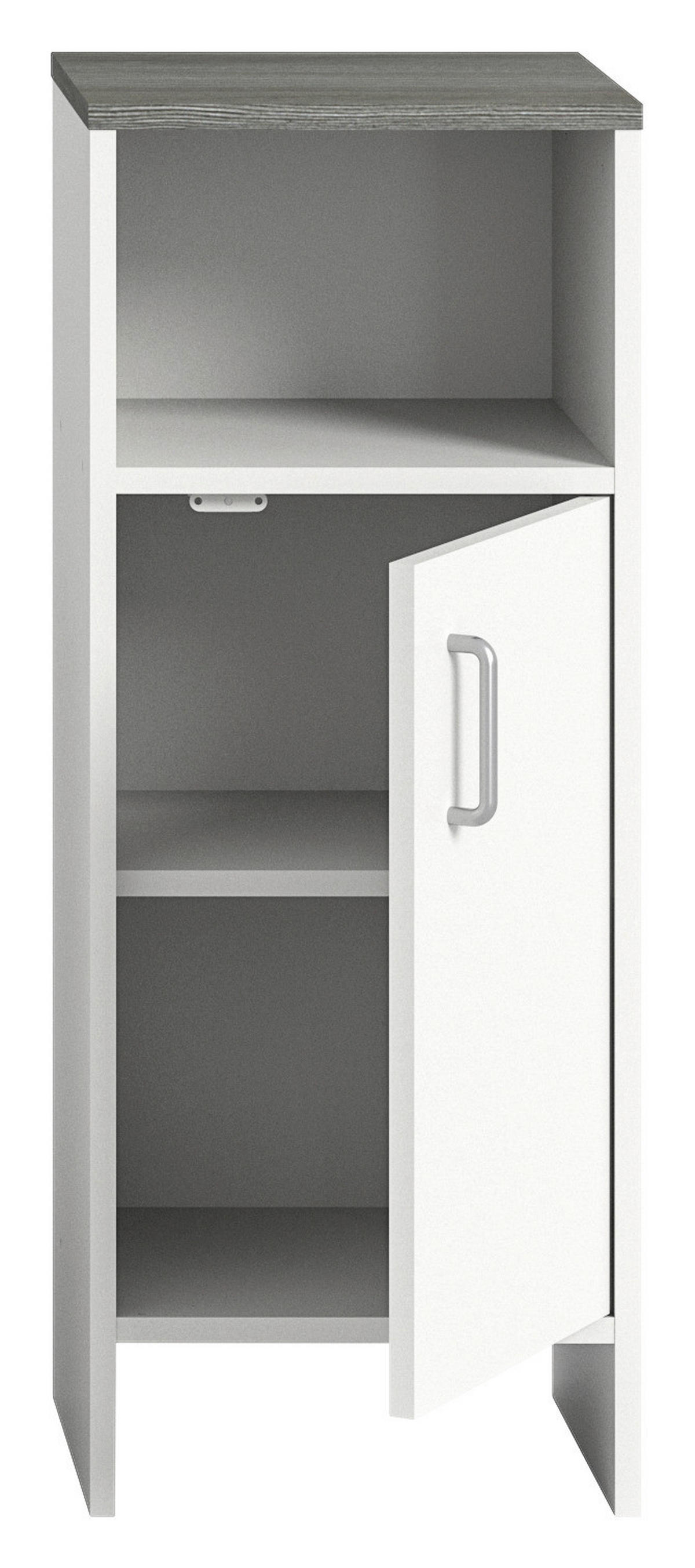 Schrank LOS ANGELES weiß B/H/T: ca. 33x80x31 cm LOS ANGELES - weiß (33,00/80,00/31,00cm) - xonox.home