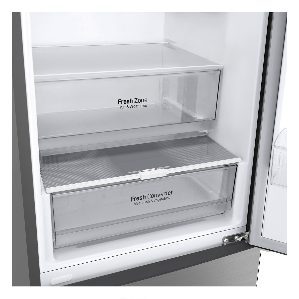 LG Kühl-/Gefrierkombination GBP52PZNCN1 silber B/H/T: ca. 60x204x66 cm Kühl-/Gefrierkombi GBP52PZNCN1 - silber (60,00/204,00/66,00cm) - LG