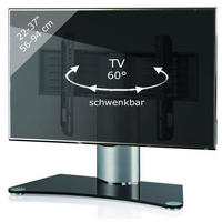VCM Standfuß Tisch Standfuß schwarz Tisch Standfuß Windoxa - schwarz (70,00/56,00/30,00cm) - VCM