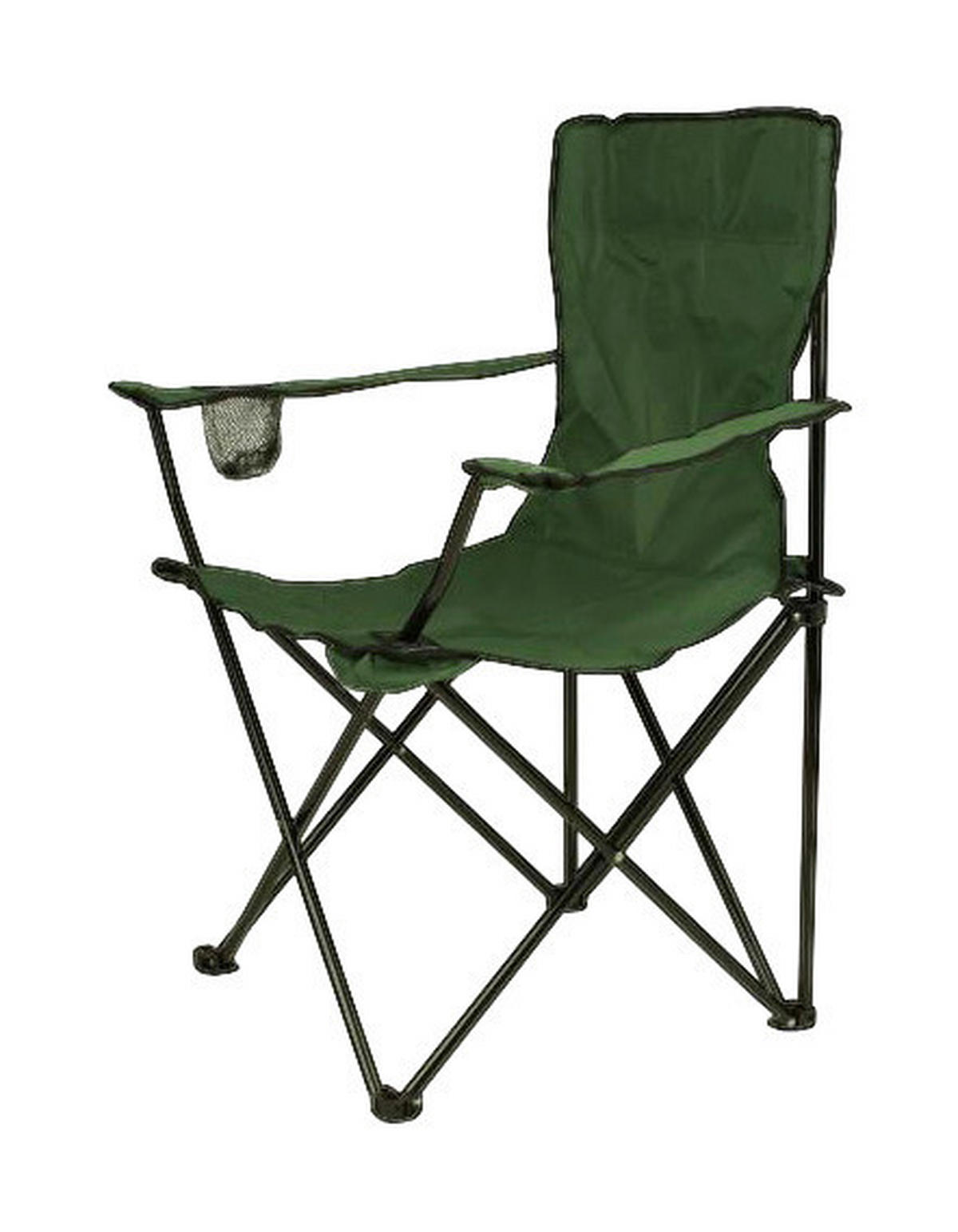 VCM Campingstuhl grün Stahlrohr B/H/L: ca. 50x85x85 cm Campingstuhl_Faltstuhl - grün (85,00/50,00/85,00cm) - VCM