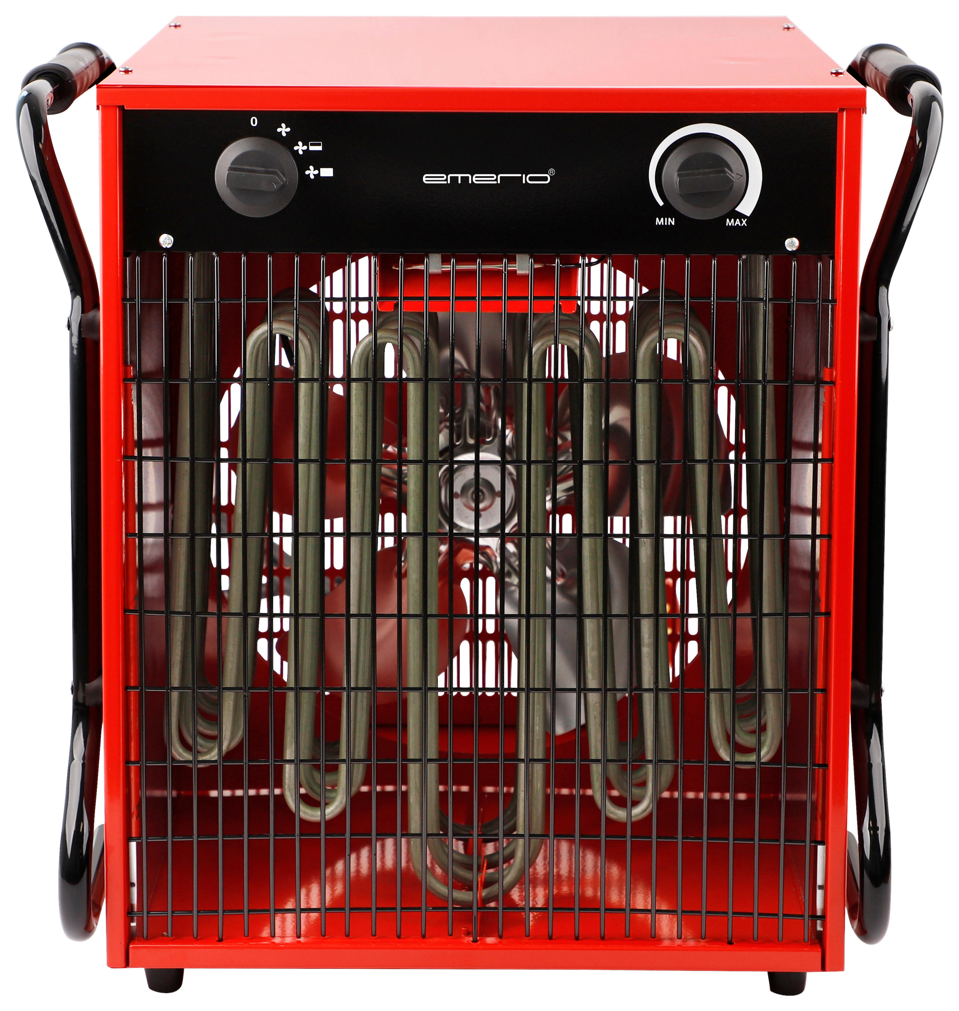 Heizlüfter rot Metall B/H/L: ca. 39,5x48x52,5 cm ca. 15000 W Power-Heizlüfter FH-117330 - rot (52,50/39,50/48,00cm)