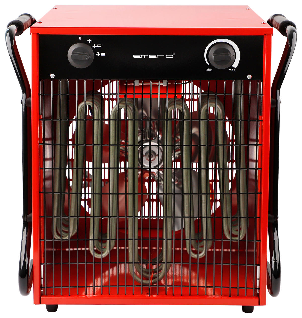 Heizlüfter rot Metall B/H/L: ca. 39,5x48x52,5 cm ca. 15000 W Power-Heizlüfter FH-117330 - rot (52,50/39,50/48,00cm)