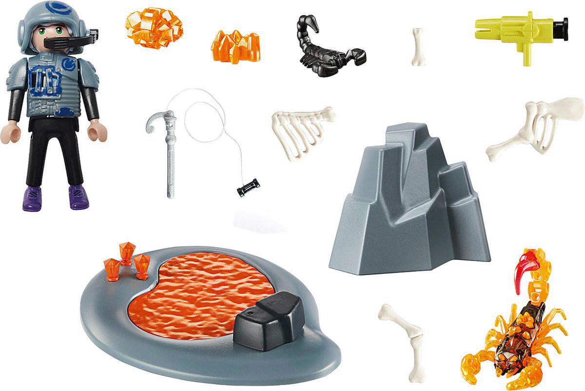 Playmobil Dino Rise Starterpack Kampf Dino Rise B/H/L: ca. 7x14,5x25 cm Dino Rise - mehrfarbig (25,00/7,00/14,50cm) - Playmobil