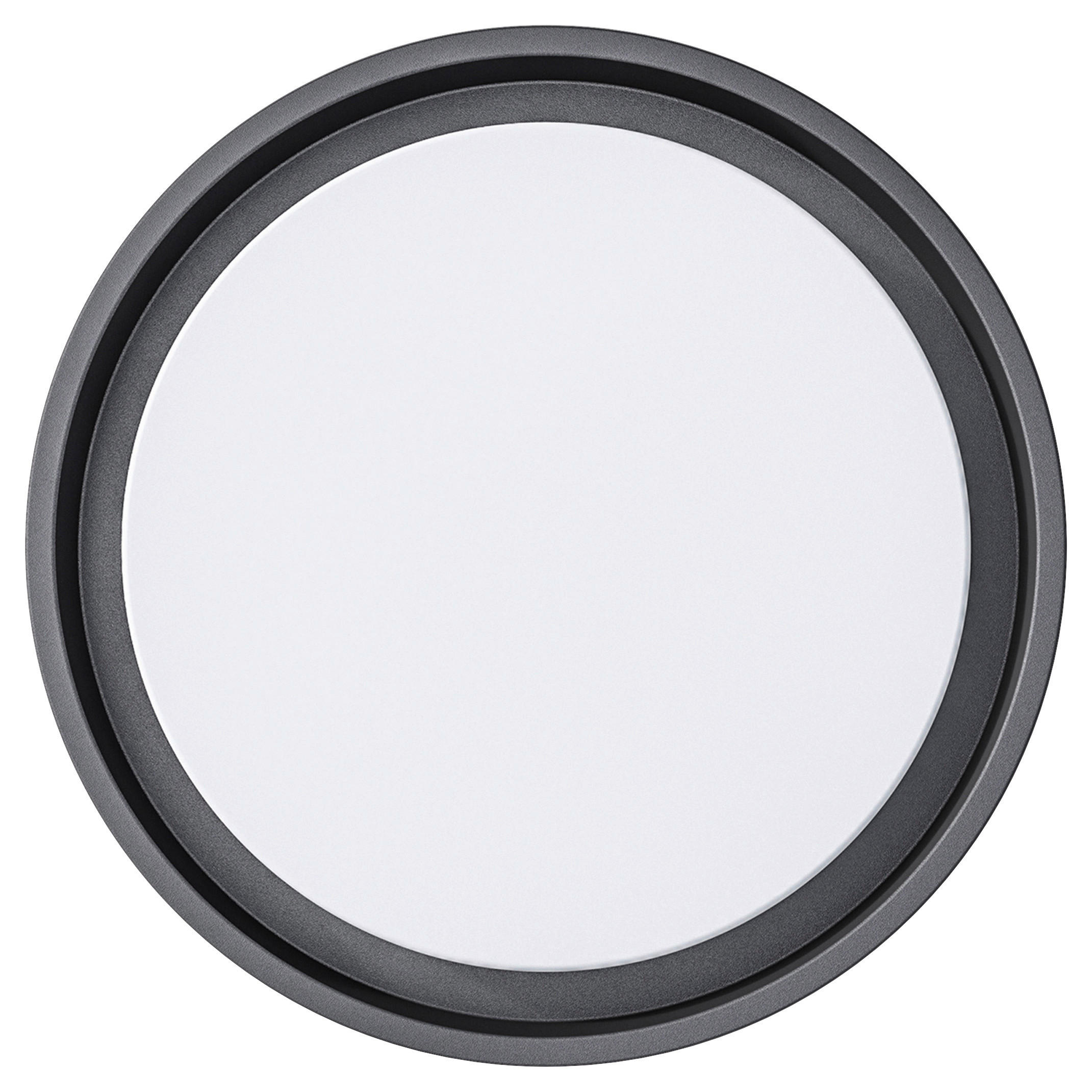 Näve Leuchten LED-Deckenleuchte anthrazit Metall Kunststoff B/H/T/D: ca. 17,5x4,5x17,5x17,5 cm MIO - anthrazit (17,50/4,50/17,50cm) - Näve Leuchten