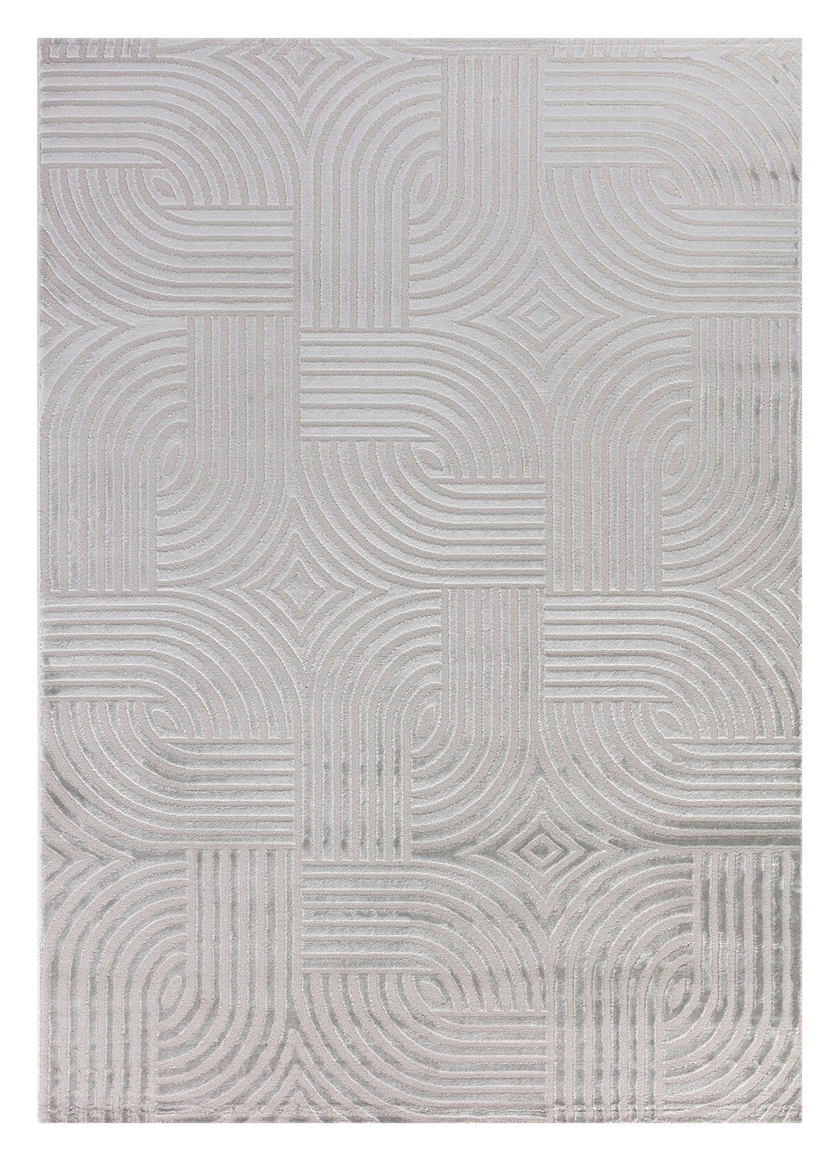 Ayyildiz Teppich SAHARA silber B/L: ca. 80x250 cm SAHARA - silber (80,00/250,00cm) - Ayyildiz