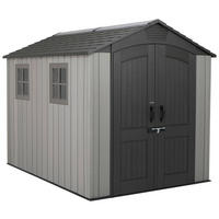 Lifetime Gartenhaus Luna grau B/H/L: ca. 213x228x280 cm Luna - grau (280,00/213,00/228,00cm) - Lifetime