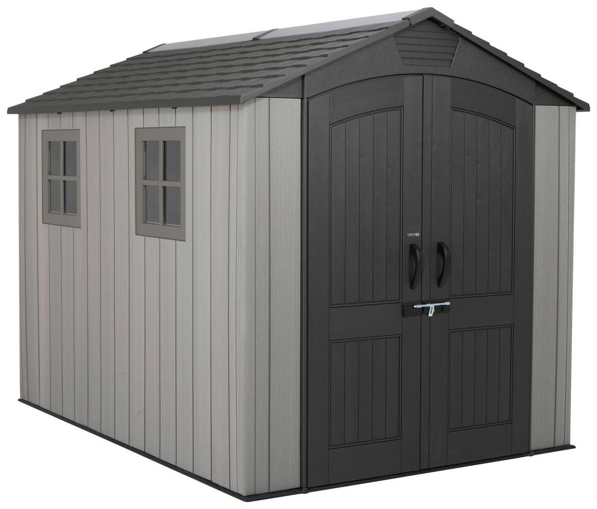 Lifetime Gartenhaus Luna grau B/H/L: ca. 213x228x280 cm Luna - grau (280,00/213,00/228,00cm) - Lifetime