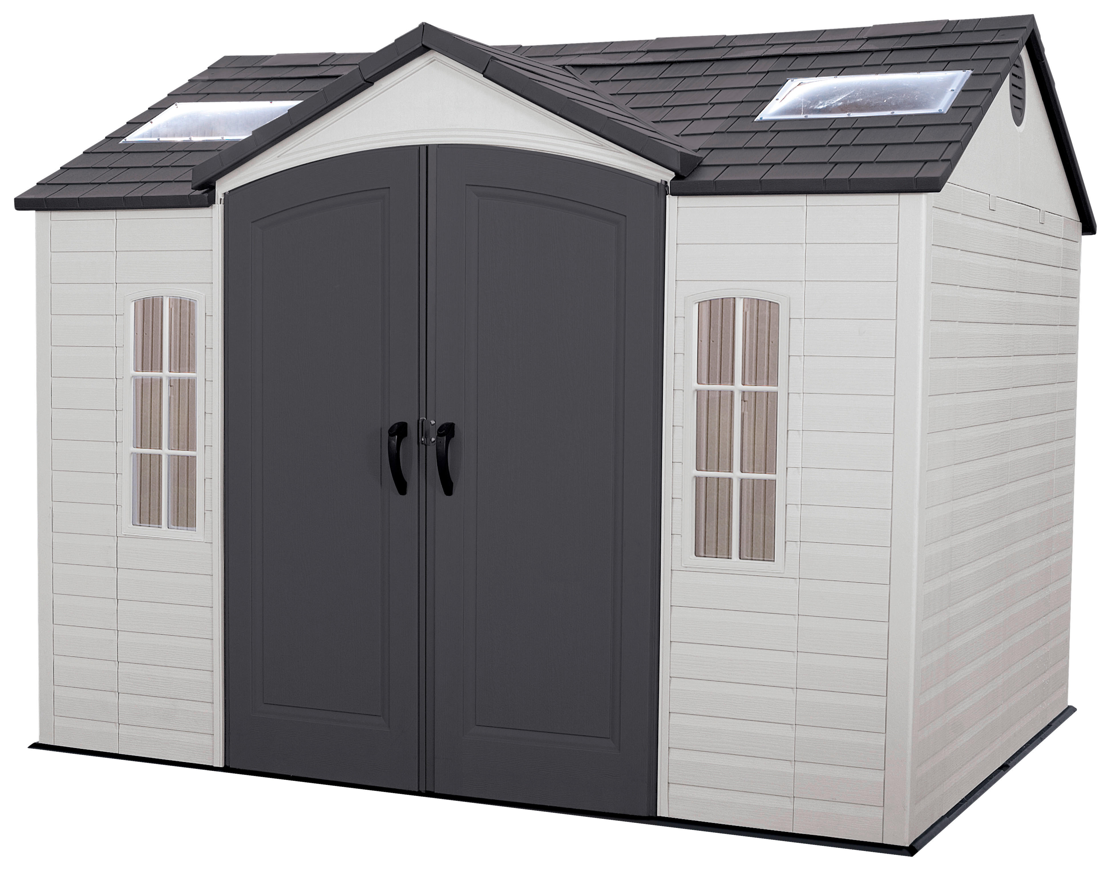 Lifetime Gartenhaus Sky Lichtgrau B/H/L: ca. 305x244x244 cm Sky - Lichtgrau (244,00/305,00/244,00cm) - Lifetime