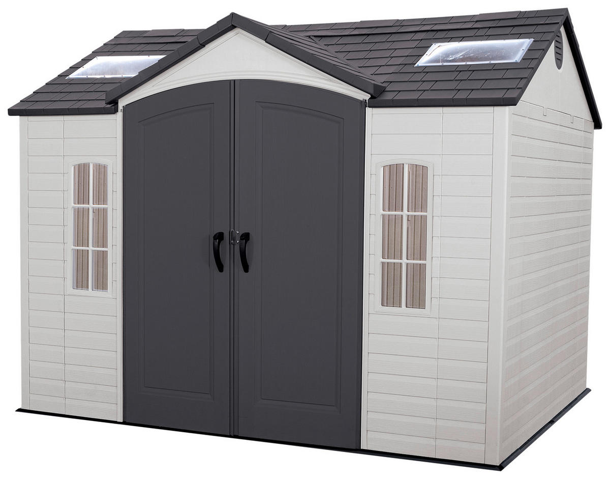 Lifetime Gartenhaus Sky Lichtgrau B/H/L: ca. 305x244x244 cm Sky - Lichtgrau (244,00/305,00/244,00cm) - Lifetime