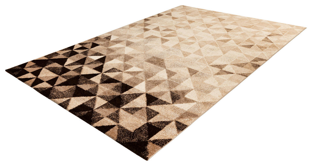 360Living Teppich Naila creme B/L: ca. 160x230 cm Naila - braun/creme (160,00/230,00cm) - 360Living