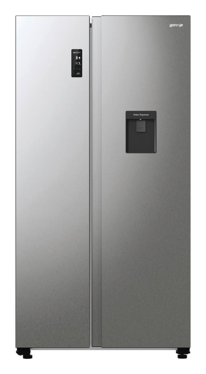 Gorenje Side-by-Side Inox B/H/T: ca. 91x178,6x64,3 cm Side-by-Side NRR9185DAXLWD - Inox (91,00/178,60/64,30cm) - Gorenje