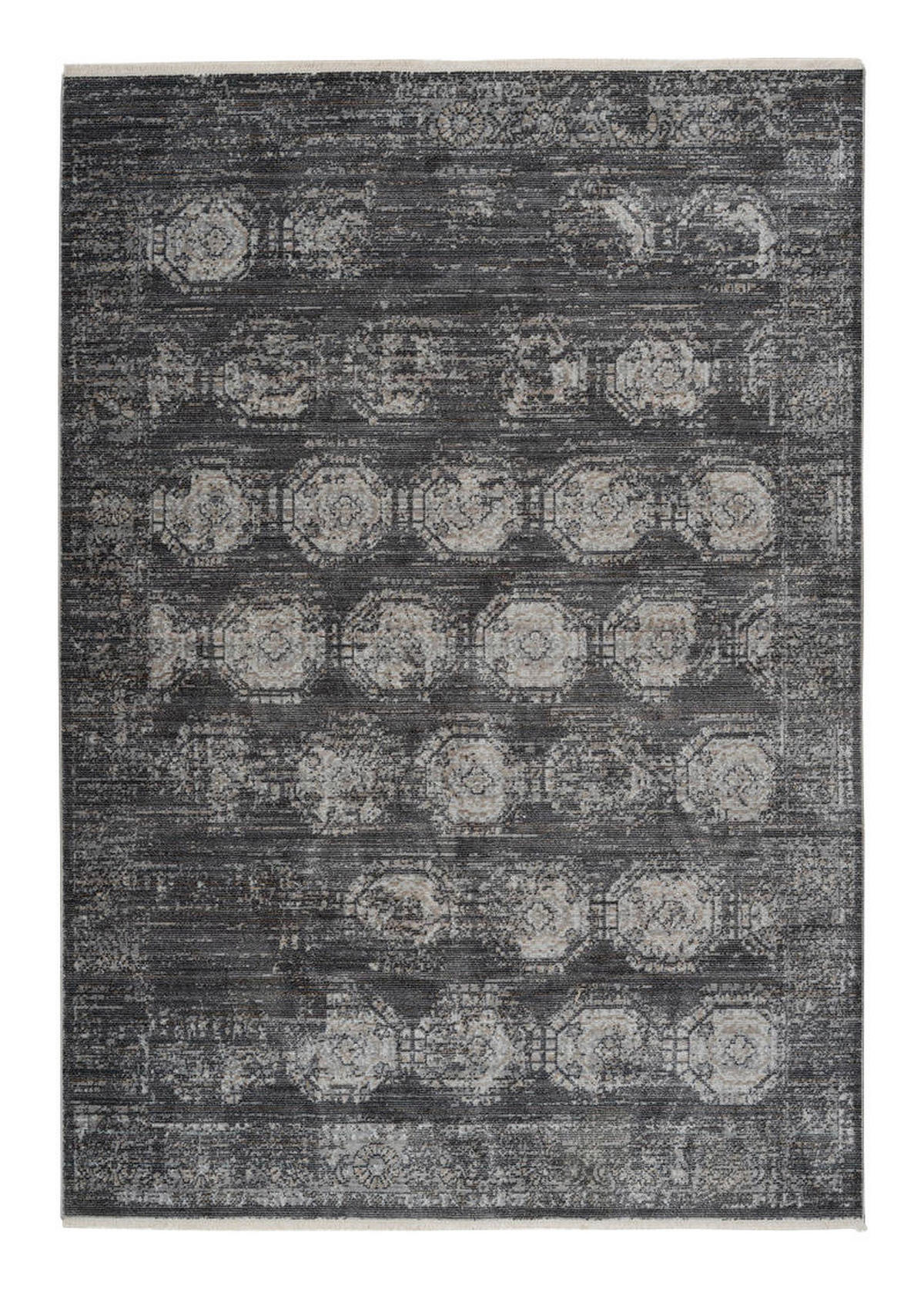 360Living Teppich Baroque anthrazit B/L: ca. 160x230 cm Baroque - anthrazit (160,00/230,00cm) - 360Living
