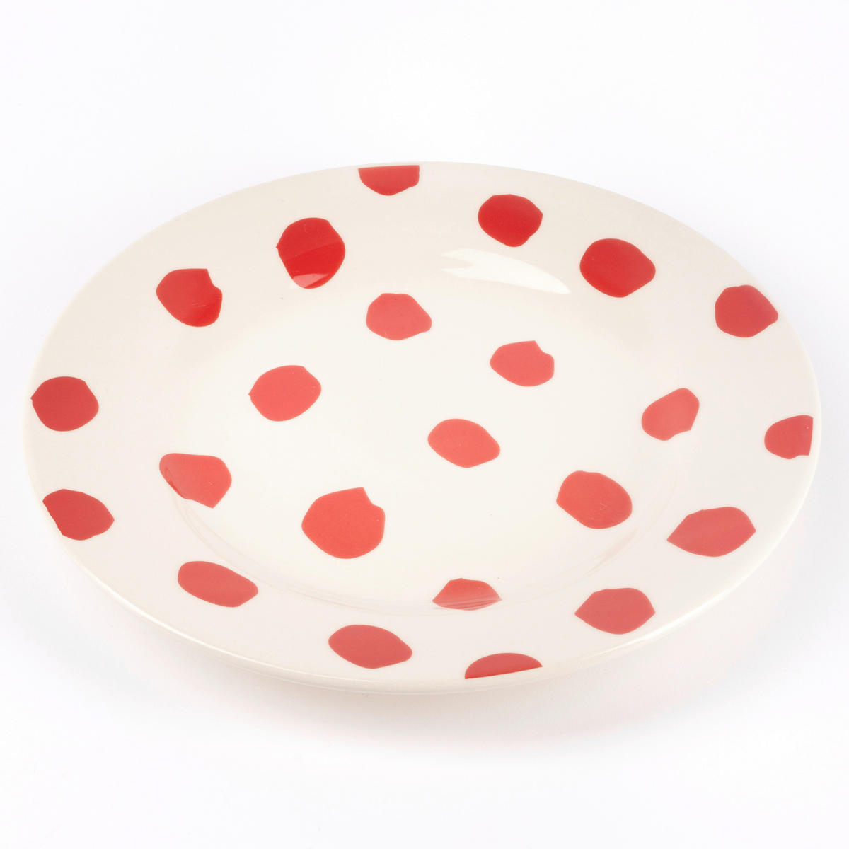 CASA SAMANTHA Teller SABOR rot Steinzeug 3 tlg. SABOR - rot (26,00cm) - CASA SAMANTHA