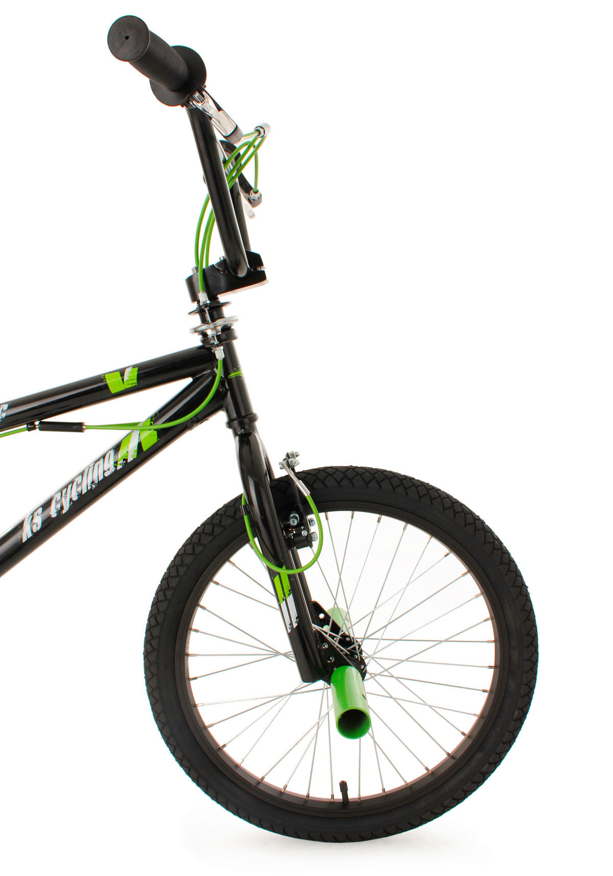 KS-Cycling BMX Hedonic 592B 20 Zoll Rahmenhöhe 28 cm 1 Gänge schwarz schwarz ca. 20 Zoll Hedonic - schwarz - KS-Cycling